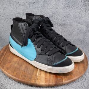 Size 13 - Nike Blazer '77 Jumbo Mid Black Baltic Blue